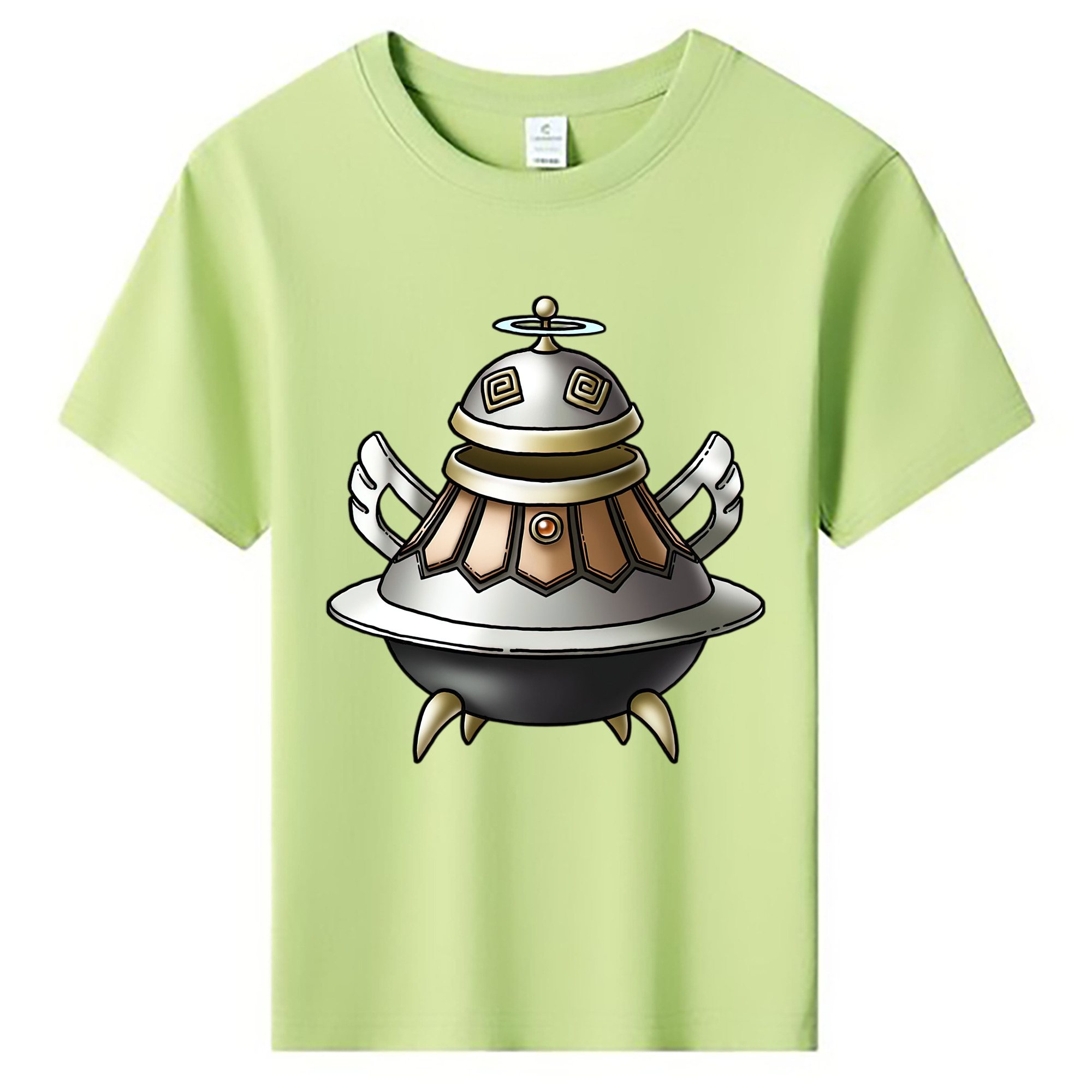 （画像用） ドラゴンクエスト Doragon Kuesuto Dragon Quest 綿100％キッズTシャツ（フロントプリント）
